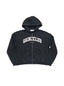 UNIVERSITY ZIP-HOODIE - VINTAGE BLACK