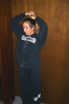 UNIVERSITY ZIP-HOODIE - VINTAGE BLACK
